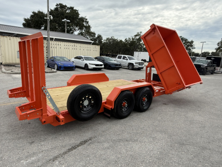 New 2026 Midsota 82x18 15.4K Dump/Landscape Trailer