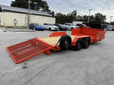 New 2026 Midsota 82x18 15.4K Dump/Landscape Trailer