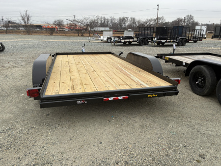 New 2026 Big Tex Trailers 18' 60EC Economy Tandem Axle Carhauler w/ Slide in Ramps Car / Racing Trailer