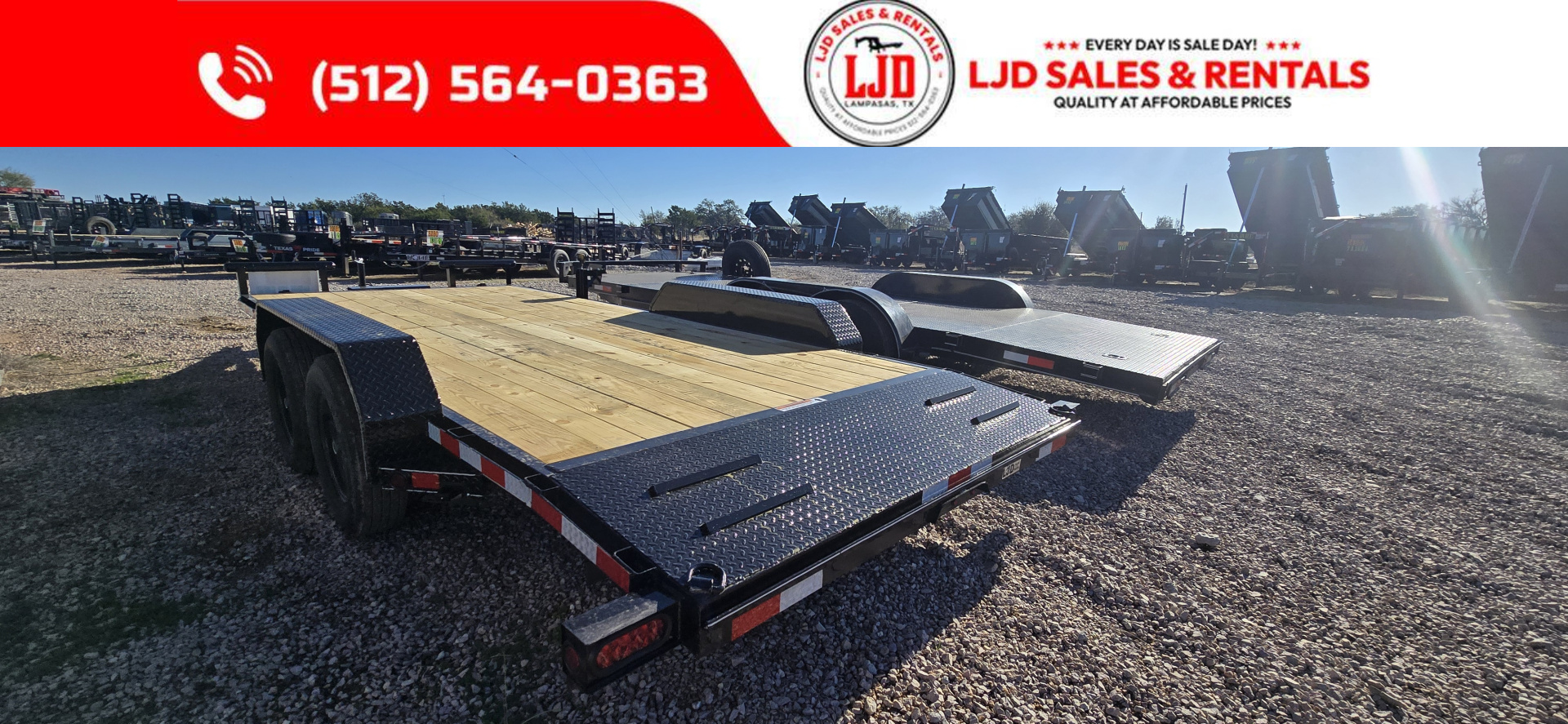 New 2026 Lacosta - 83" x 18' - Car Hauler