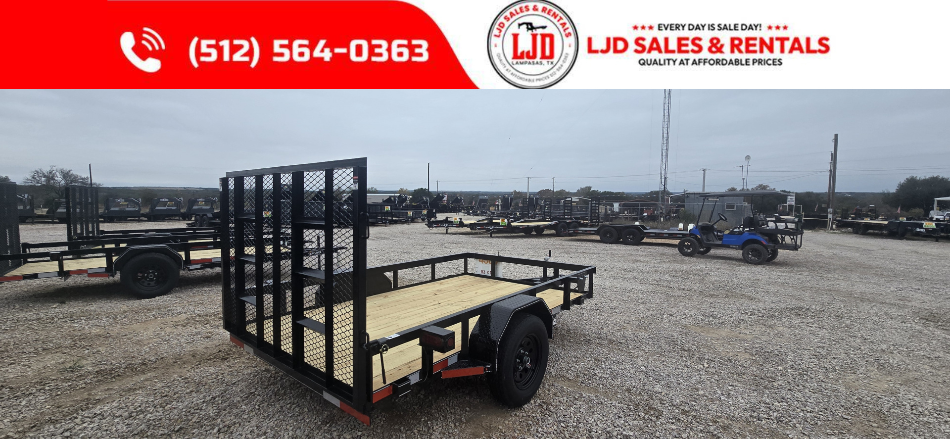 New 2026 Lacosta Trailers - Utility Trailer - 6 x 10 -