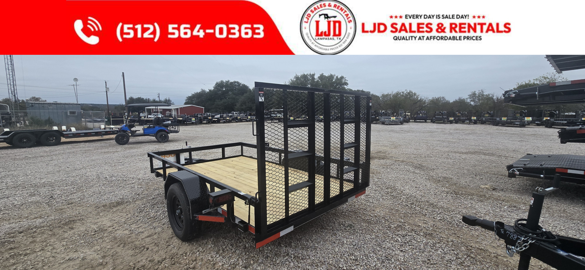 New 2026 Lacosta Trailers - Utility Trailer - 6 x 10 -