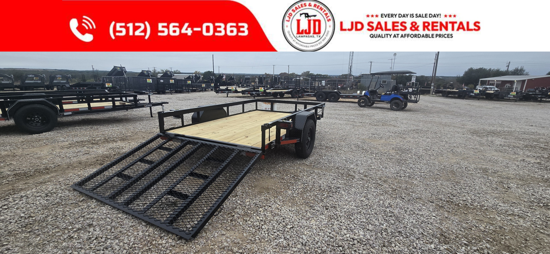 New 2026 Lacosta Trailers - Utility Trailer - 6 x 10 -