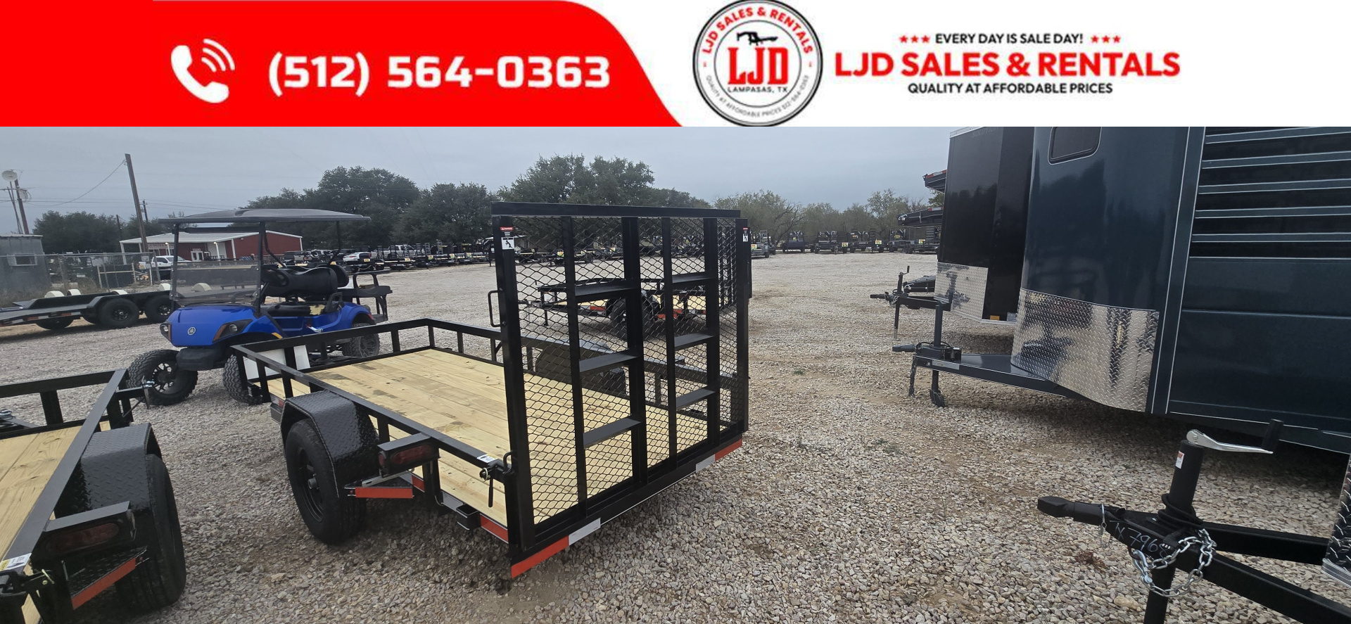 New 2026 Lacosta Trailers - 5' x 12' - Utility Trailer