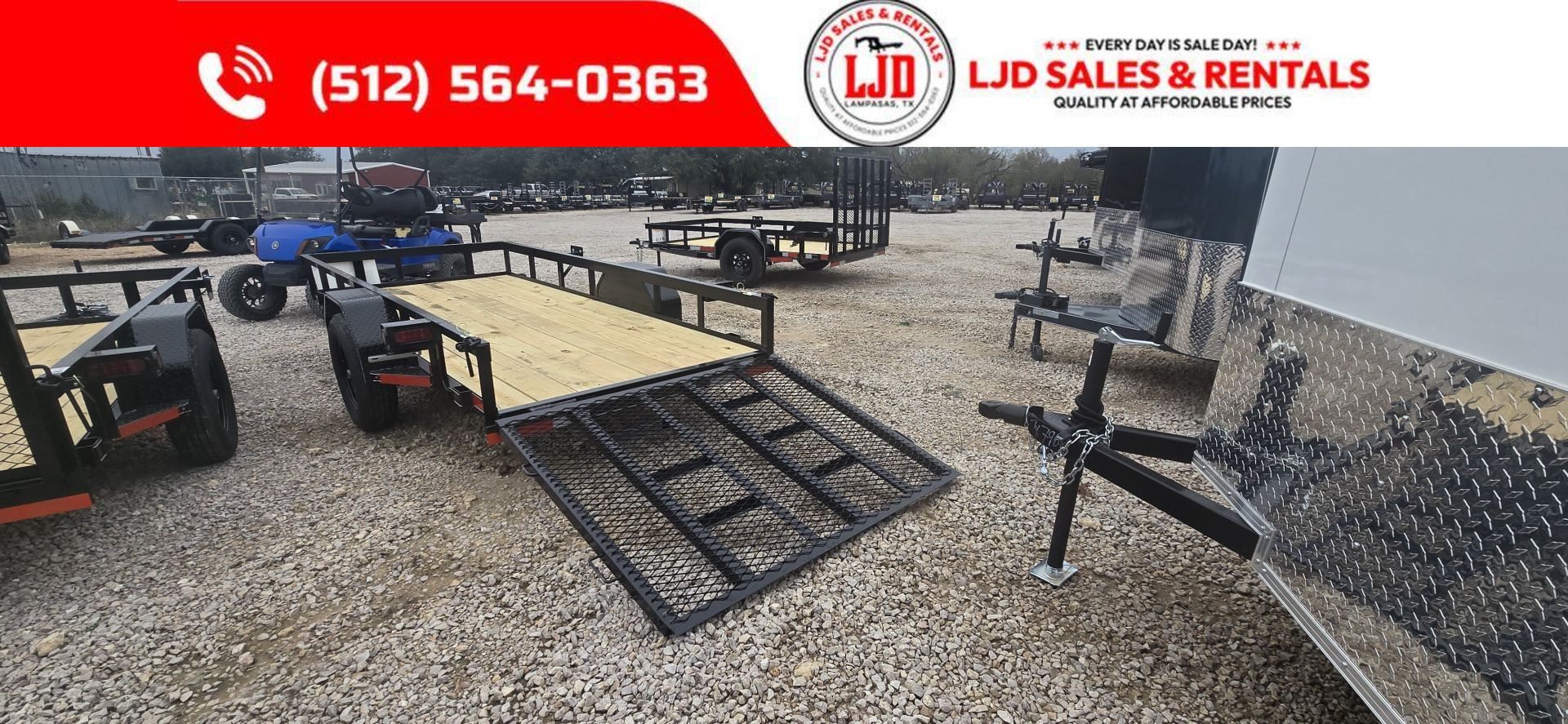 New 2026 Lacosta Trailers - 5' x 12' - Utility Trailer