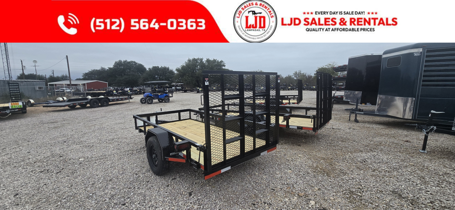 New 2026 Lacosta - 5' x 10' - Utility Trailer