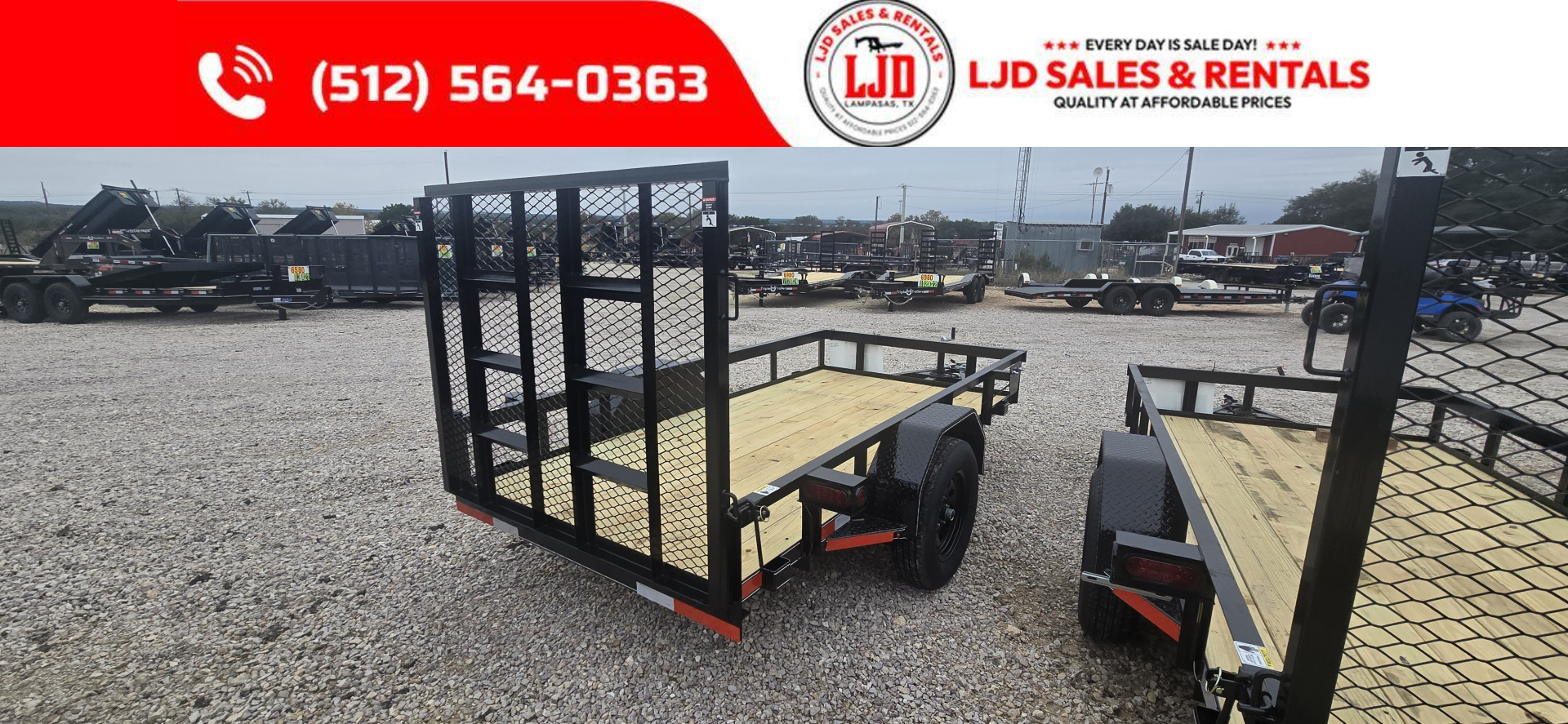 New 2026 Lacosta - 5' x 10' - Utility Trailer