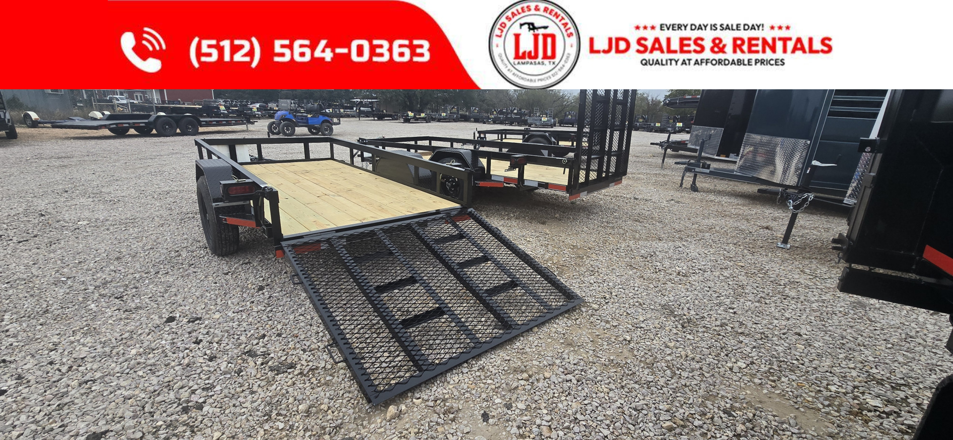 New 2026 Lacosta - 5' x 10' - Utility Trailer