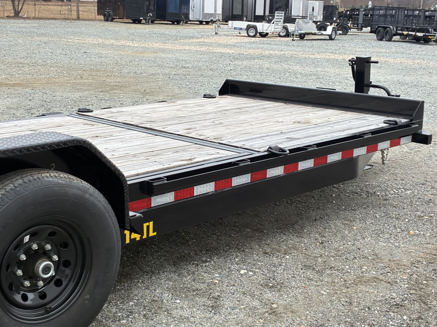 New 2026 Big Tex Trailers 22' 14TL Heavy Duty Tilt Bed 14000 GVWR Equipment Trailer
