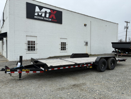 New 2026 Big Tex Trailers 22' 14TL Heavy Duty Tilt Bed 14000 GVWR Equipment Trailer