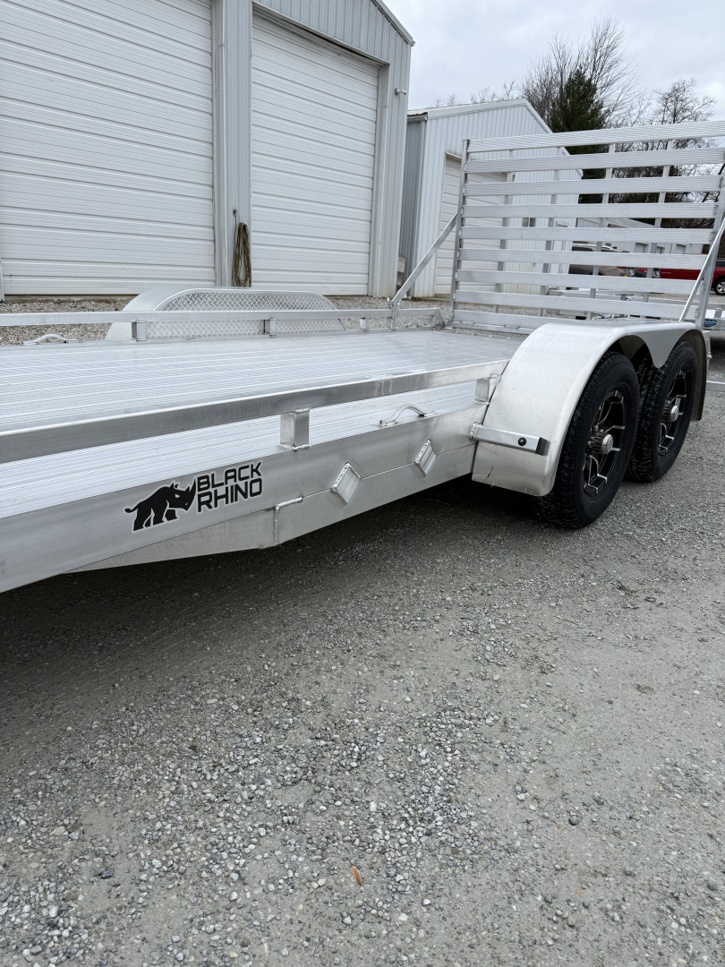 New 2026 Black Rhino LPT8114A Utility Trailer