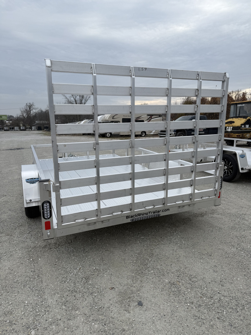 New 2026 Black Rhino LSS714A Utility Trailer
