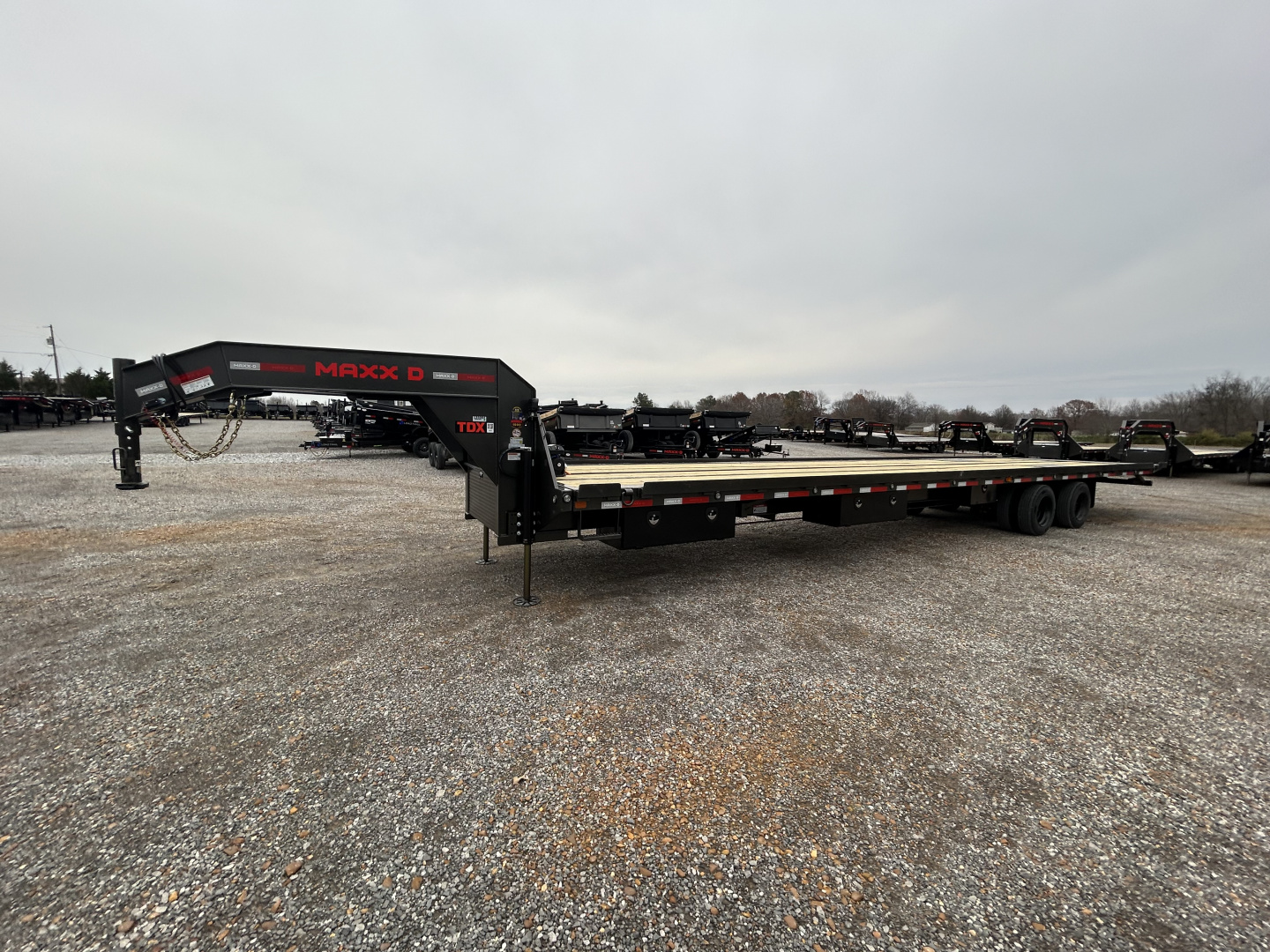 New 2026 MAXXD 102"X40' 30K Full Tilt Container Gooseneck Trailer