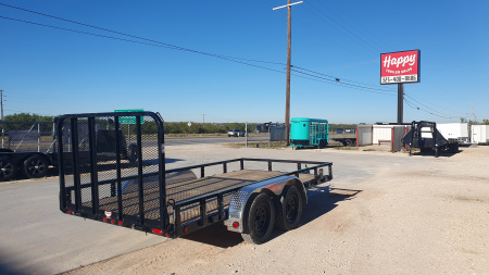 New 2026 PJ 83"x14' Tandem Axle Utility Trailer - UL