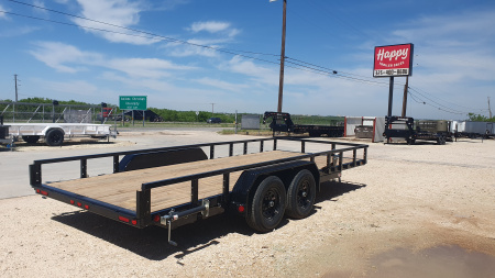 New 2026 PJ 83"x18' Tandem Axle Utility Trailer - UL