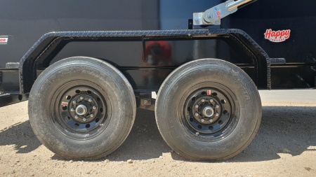 New 2026 PJ 83"x14' BP Tandem Axle Low Pro Telescopic Dump w/ 48" Sides – DT Voyager Package