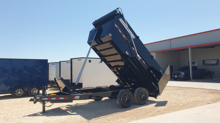 New 2026 PJ 83 x14' BP Tandem Axle Low Pro Telescopic Dump w/ 48  Sides – DT Voyager Package