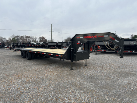 New 2026 MAXXD Hydraulic Dovetail Gooseneck Trailer | 32' x 102' 25.9K GVWR