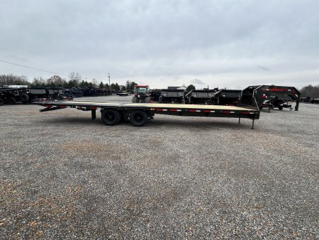 New 2026 MAXXD Hydraulic Dovetail Gooseneck Trailer | 32' x 102' 25.9K GVWR