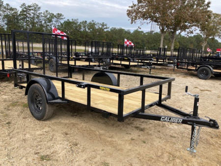 New 2026 Caliber Trailer Mfg 5x10 SA Utility Trailer
