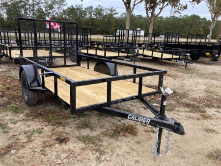 New 2026 Caliber Trailer Mfg 5x10 SA Utility Trailer