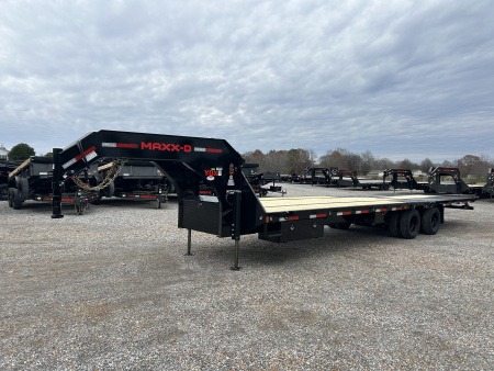 New 2026 MAXXD Hydraulic Dovetail Gooseneck Trailer | 32' x 102' 25.9K GVWR