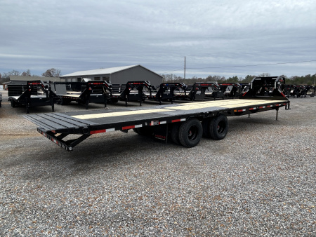 New 2026 MAXXD Hydraulic Dovetail Gooseneck Trailer | 32' x 102' 25.9K GVWR