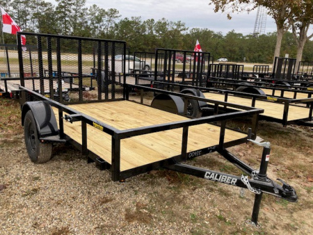 New 2026 Caliber Trailer Mfg 6.06x10 SA Utility Trailer