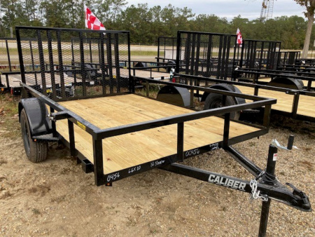 New 2026 Caliber Trailer Mfg 6.06x10 SA Utility Trailer