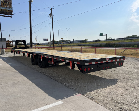 New 2026 PJ 102"x40' GN Low-Pro Flatbed w/ Duals - LD