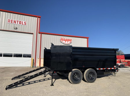 New 2026 PJ 83"x14' BP Tandem Axle Dump w/ 48" Sides – D7
