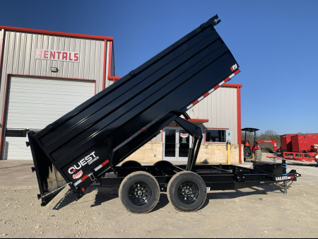 New 2026 PJ 83"x14' BP Tandem Axle Dump w/ 48" Sides – D7