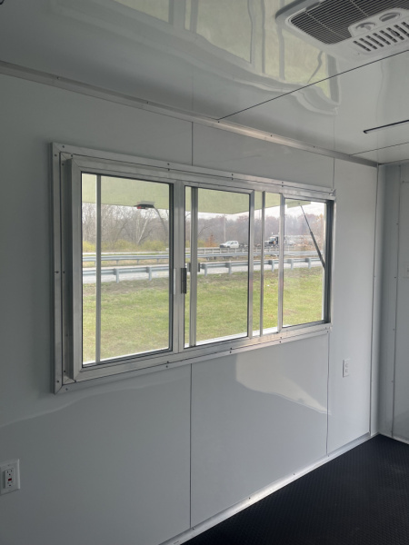 New 2026 Steel Pines Cargo 7x14 TA , 7' interior height, 35k axles, .080 polycore Concession