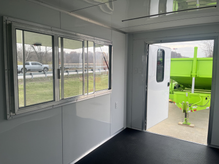 New 2026 Steel Pines Cargo 7x14 TA , 7' interior height, 35k axles, .080 polycore Concession