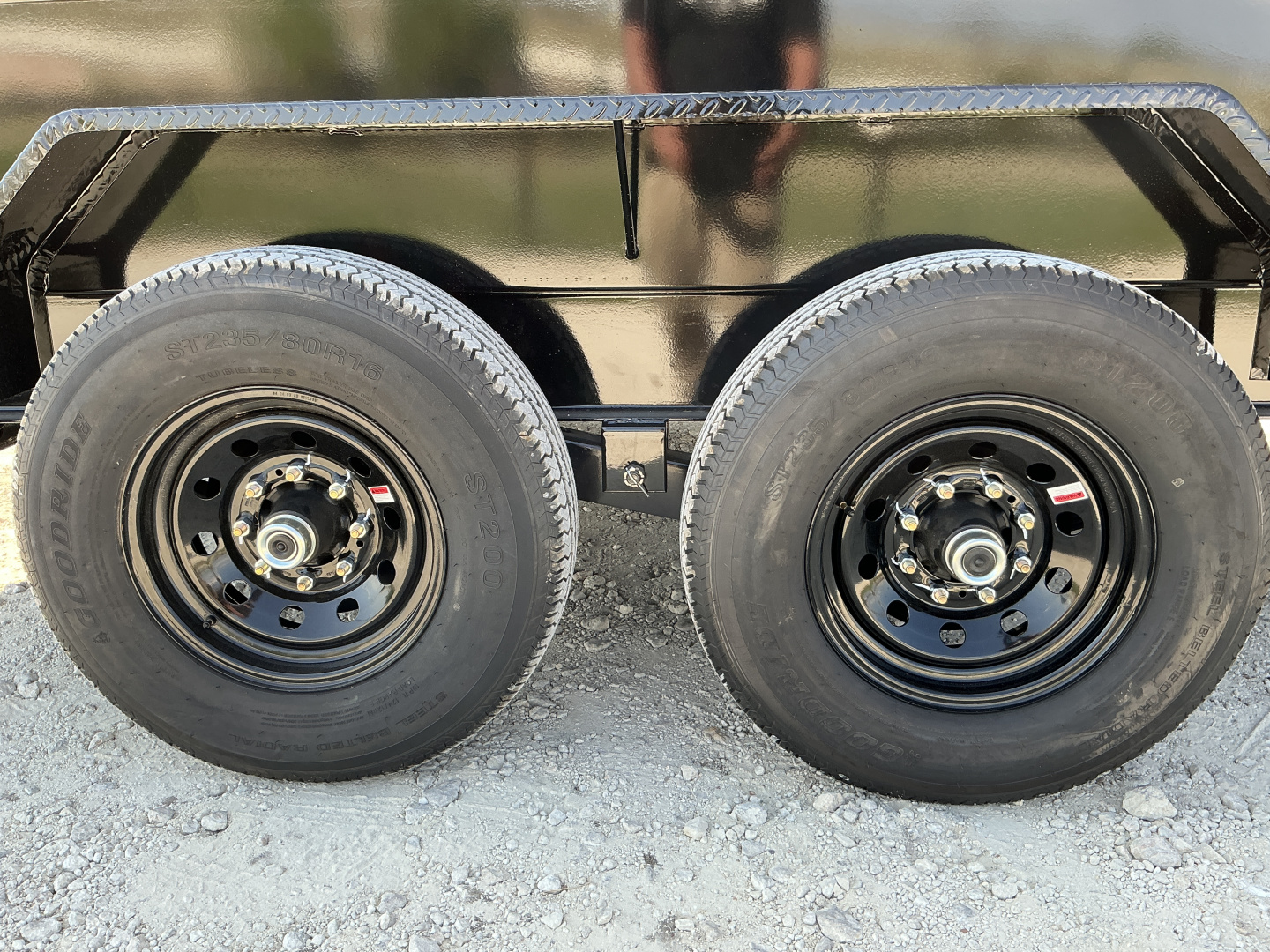 New 2026 PJ 83"x14' GN Tandem Axle Low Pro Telescopic Dump w/ 48" Sides – DT