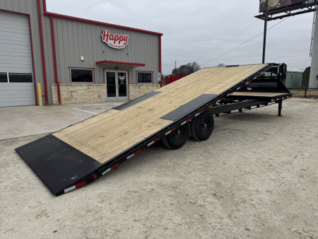 New 2025 PJ 102"x22' Deckover Hydraulic Tilt Trailer – T8