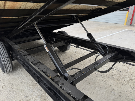 New 2025 PJ 102"x22' Deckover Hydraulic Tilt Trailer – T8