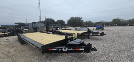 New 2026 Triple R - Drive Over Fender - 102  x 24' - Equipment Trailer