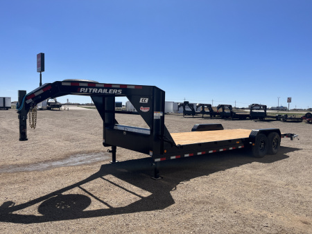 New 2026 PJ 83"x24' Gooseneck Channel Equipment Trailer – CC