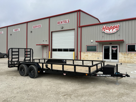 New 2026 PJ 83 x20' Tandem Axle Utility Trailer - UL