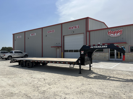 New 2026 PJ 102 x32' GN Low-Pro Flatbed w/ Duals - LD