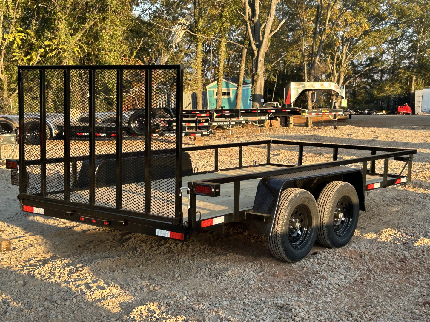 New 2026 Down 2 Earth Trailers 7x14 7k Utility Trailer