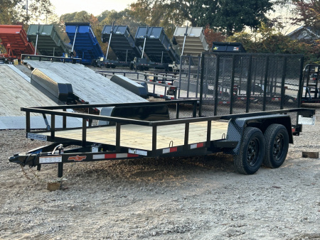 New 2026 Down 2 Earth Trailers 7x14 7k Utility Trailer