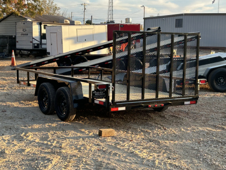 New 2026 Down 2 Earth Trailers 7x14 7k Utility Trailer