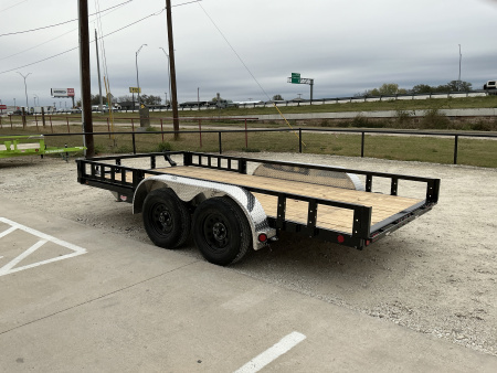 New 2026 PJ 77"x14' Tandem Axle Utility Trailer - UK