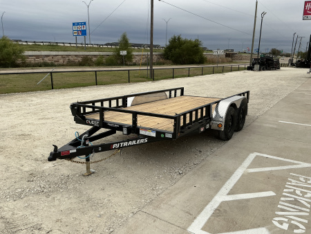 New 2026 PJ 77"x14' Tandem Axle Utility Trailer - UK