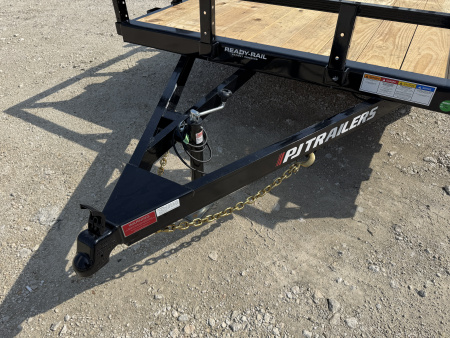 New 2026 PJ 77"x12' Single Axle Utility Trailer - U7