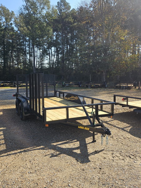 New 2025 Long Run Trailers 82 X16', Pipetop, Side gate Utility Trailer