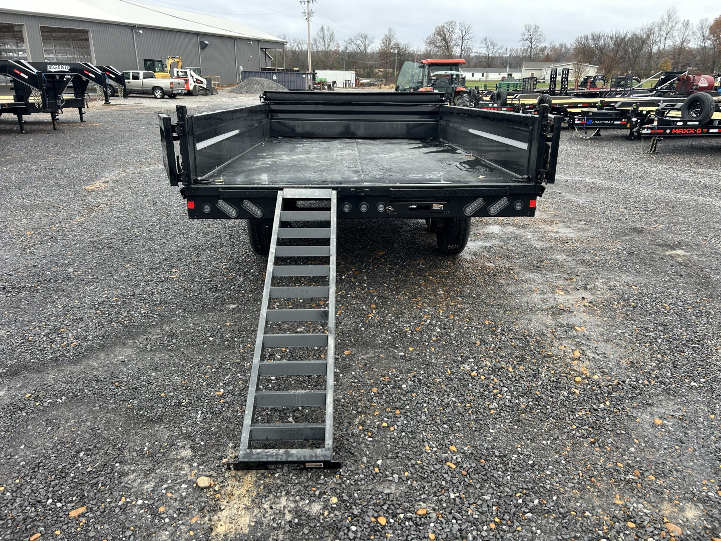 New 2026 Load Trail 96"X14' Fold Down Sides 14K Dump Trailer