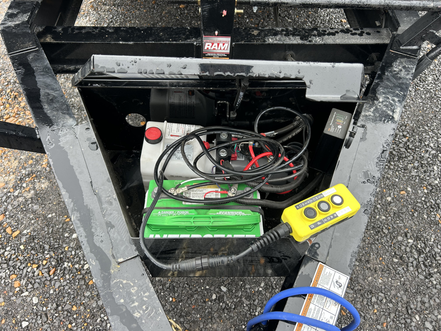 New 2026 Load Trail 96"X14' Fold Down Sides 14K Dump Trailer